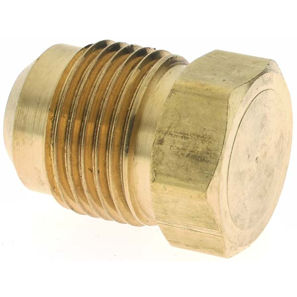 Value Collection Barbed Push-On Hose Male Connector: 3/4" NPTF, Brass - 2750003430