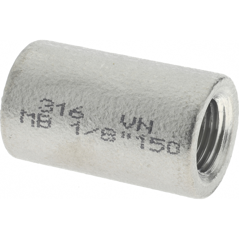 Merit Brass Pipe Tee: 1/4", 316 Stainless Steel - K606-04
