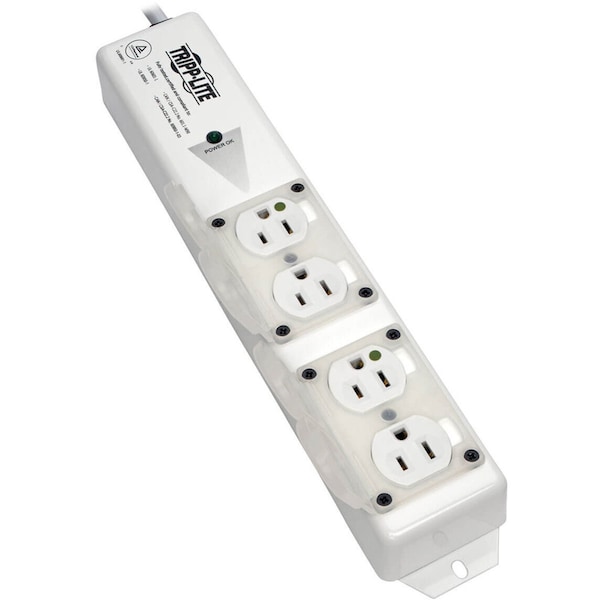 Tripp Lite Outlet Strip, 6 ft. Cord L, 1-1/2" H - PS-406-HGULTRA