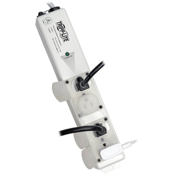 Tripp Lite Outlet Strip, 6 ft. Cord L, 1-1/2" H - PS-406-HGULTRA