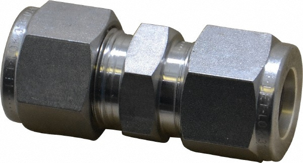 Ham-Let Compression Tube Connector: 3/8" Tube OD, Compression x MNPT - 3002006