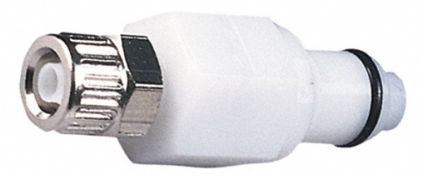 CPC Colder Products Push-to-Connect Push-to-Connect x Push-to-Connect Fitting: Straight, 1/4" OD - PMC2004NA