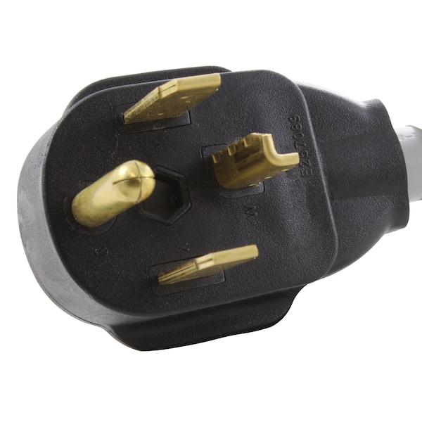 Ac Works 1.5FT 30A 4-Prong Plug NEMA 14-30P to NEMA 14-50R 50A 125/250V Connector - EV1430MS-018