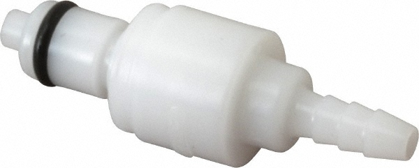 CPC Colder Products 1/4" Nominal Flow, 3/8" ID, Male, Inline Hose Barb-Male Plug - PLC22006