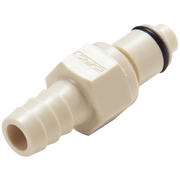 CPC Colder Products 1/4" Nominal Flow, 3/8" ID, Male, Inline Hose Barb-Male Plug - PLC22006