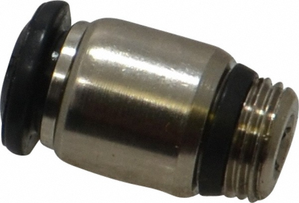 Aignep USA Push-to-Connect Tube x Universal Thread Fitting: Straight with Internal Hex, Universal, 8.00 mm OD - 50010N-8-1/8