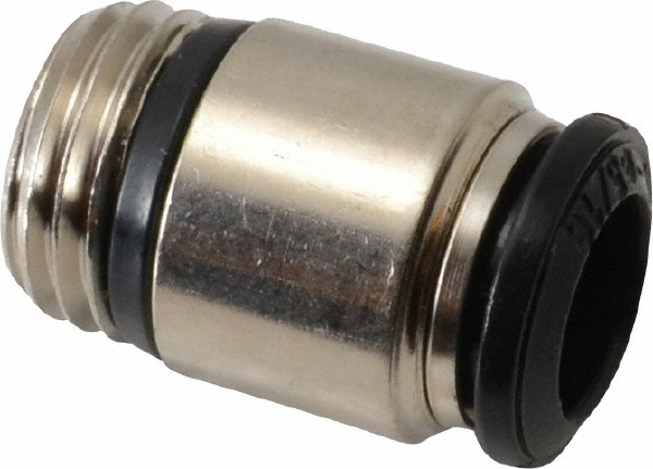 Aignep USA Push-to-Connect Tube x Universal Thread Fitting: Straight with Internal Hex, Universal, 8.00 mm OD - 50010N-8-1/8