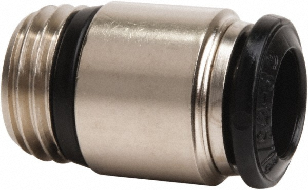 Aignep USA Push-to-Connect Tube x Universal Thread Fitting: Straight with Internal Hex, Universal, 8.00 mm OD - 50010N-8-1/8