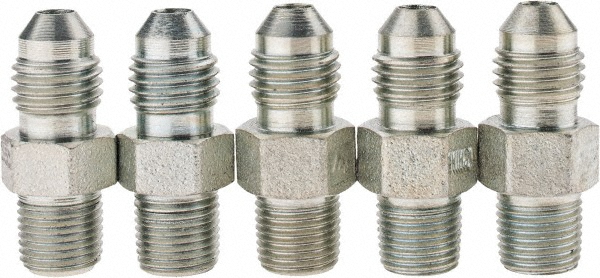 Parker Compression Tube Female Elbow: 1/8-27, 1/4" Tube OD, Compression x FNPT - 170P-4-2