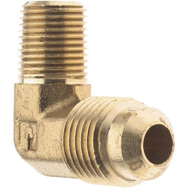 Parker Compression Tube Female Elbow: 1/8-27, 1/4" Tube OD, Compression x FNPT - 170P-4-2