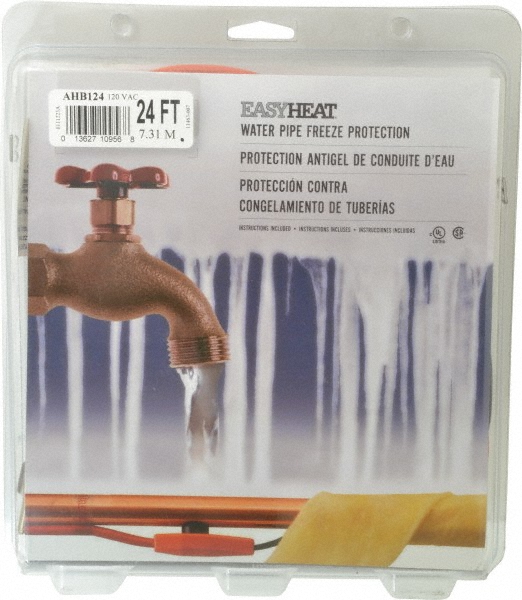 Made in USA 1-1/2" Thick x 3" Pipe x 3' Long, Fiberglass Rigid Pipe Insulation - FIPC03015UJ