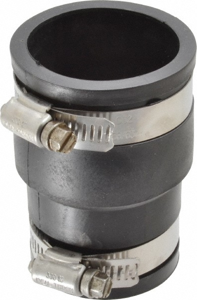 Fernco 6 x 5" PVC Flexible Pipe Coupling with Clamp - 1056-65