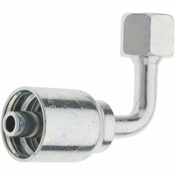 Parker Hydraulic Hose Female Seal-Lok Swivel 90 ° Elbow: 12 mm - BD-1J943-1612-1