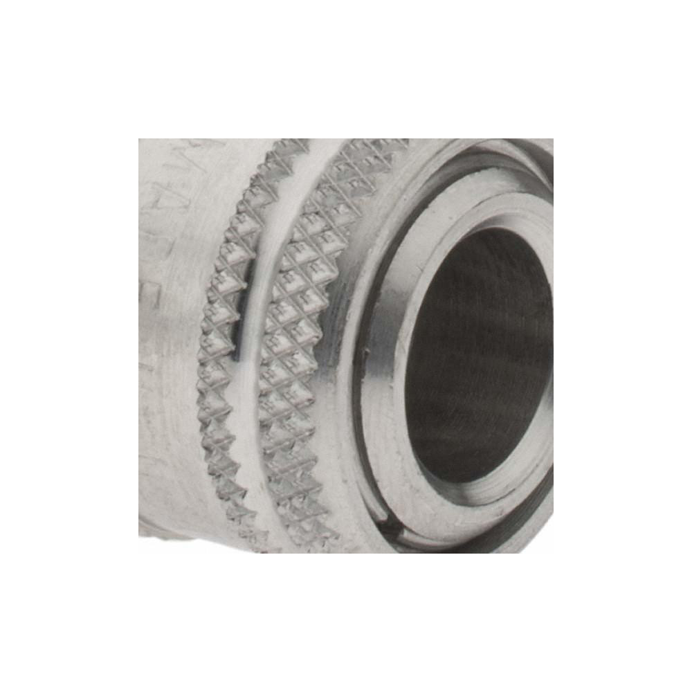 Parker Pneumatic Hose Coupling: 1/4-18, 1/4" Body Dia, Industrial Interchange - BD-S23-1