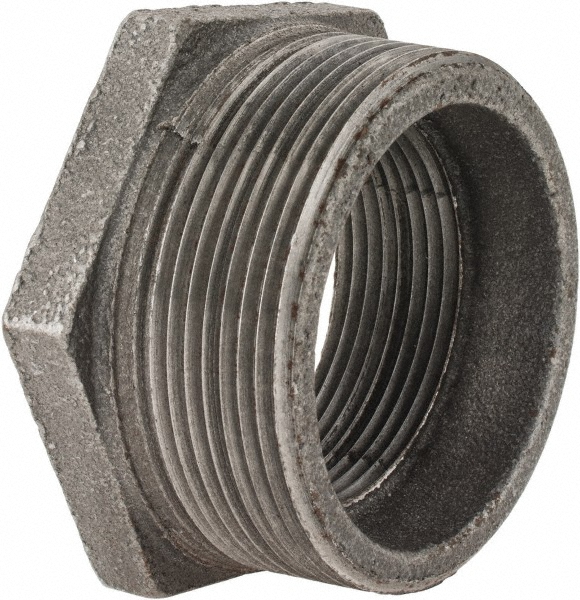 Anvil Black Hex Bushing: 2 x 1-1/2", 150 psi, Thread x Thread - 0318907680-DUP