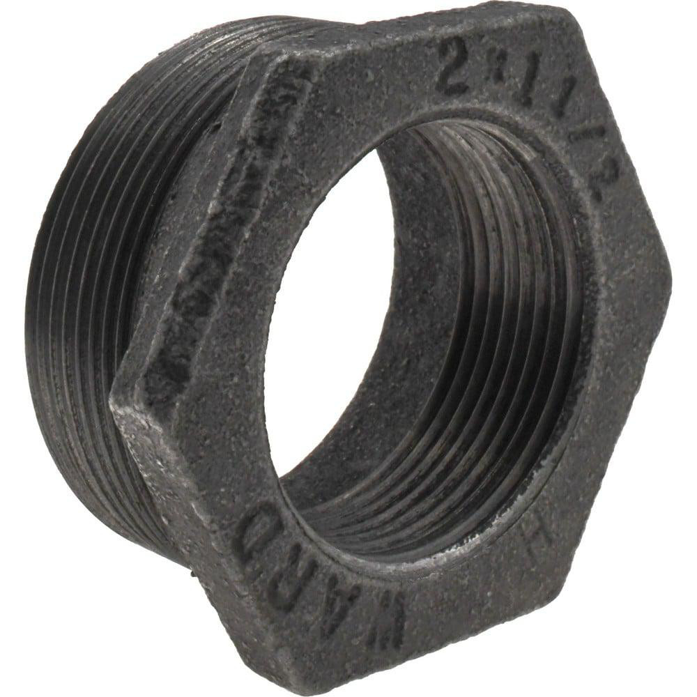 Anvil Black Hex Bushing: 2 x 1-1/2", 150 psi, Thread x Thread - 0318907680-DUP
