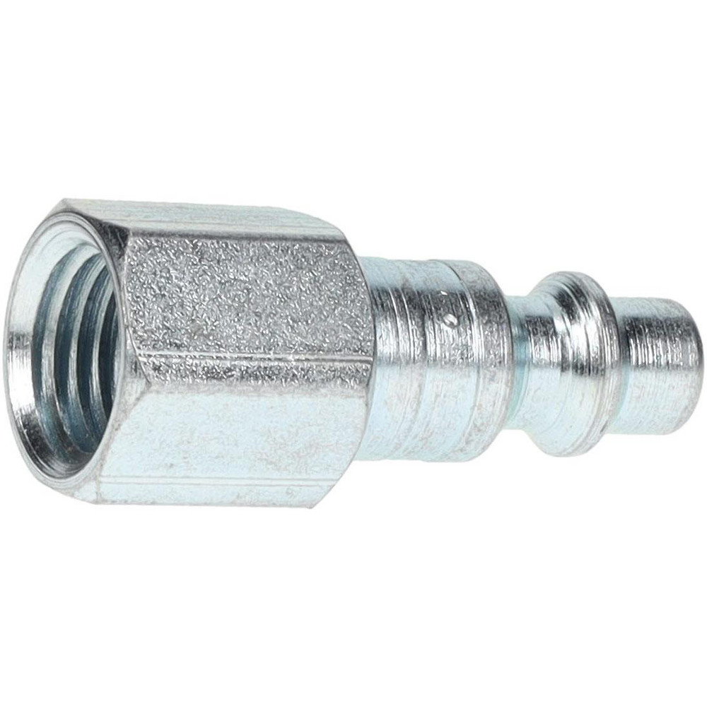 Parker Pneumatic Hose Coupling: 1/4-18, 1/4" Body Dia, Industrial Interchange - H3C