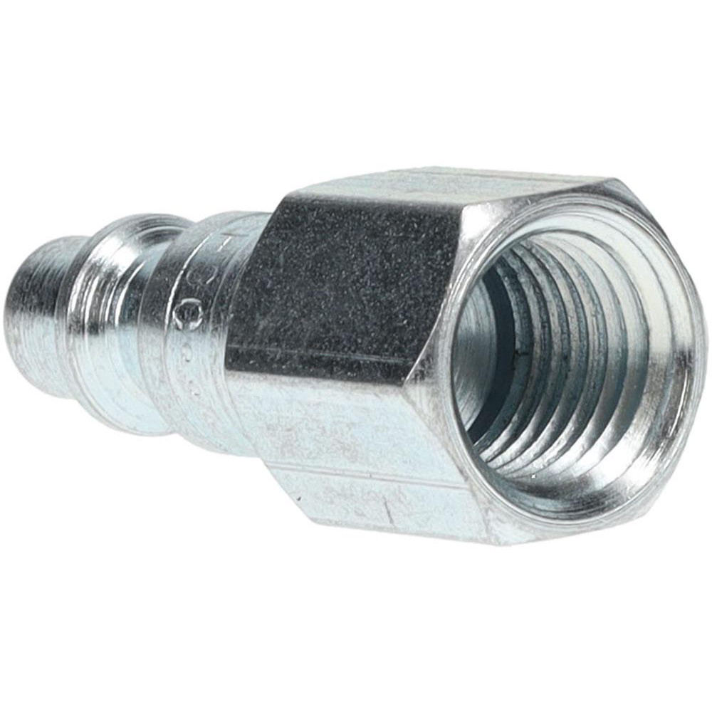 Parker Pneumatic Hose Coupling: 1/4-18, 1/4" Body Dia, Industrial Interchange - H3C