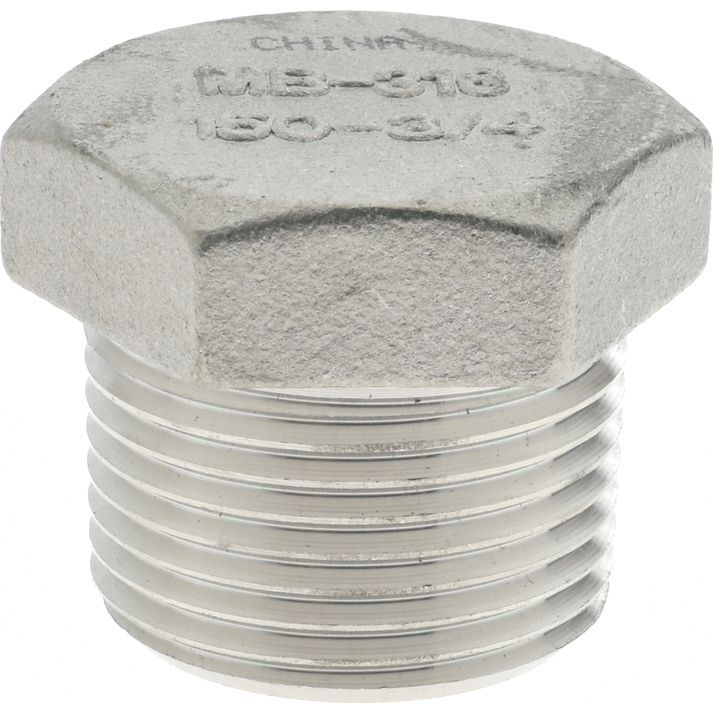 Merit Brass Pipe Bushing: 1/2 x 1/8", 316 Stainless Steel - K614-0802