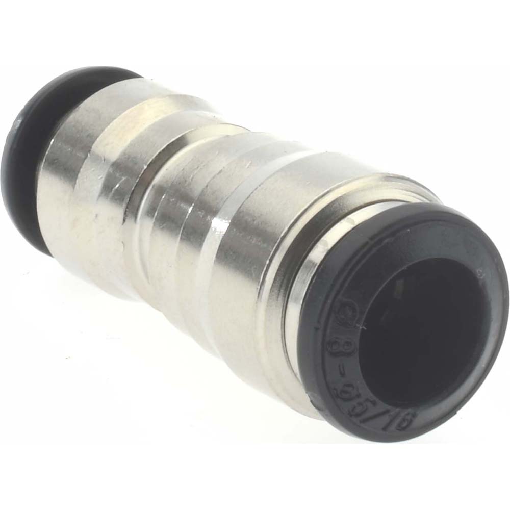 Aignep USA Push-to-Connect Tube x Tube Fitting: Union, 8.00 x 6.00 mm OD - 50040N-8-6