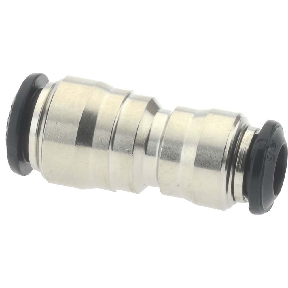 Aignep USA Push-to-Connect Tube x Tube Fitting: Union, 8.00 x 6.00 mm OD - 50040N-8-6