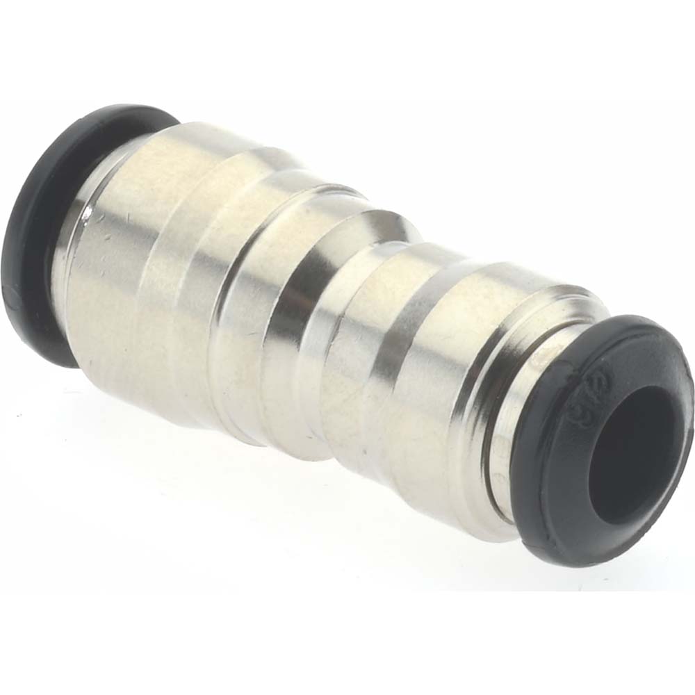 Aignep USA Push-to-Connect Tube x Tube Fitting: Union, 8.00 x 6.00 mm OD - 50040N-8-6
