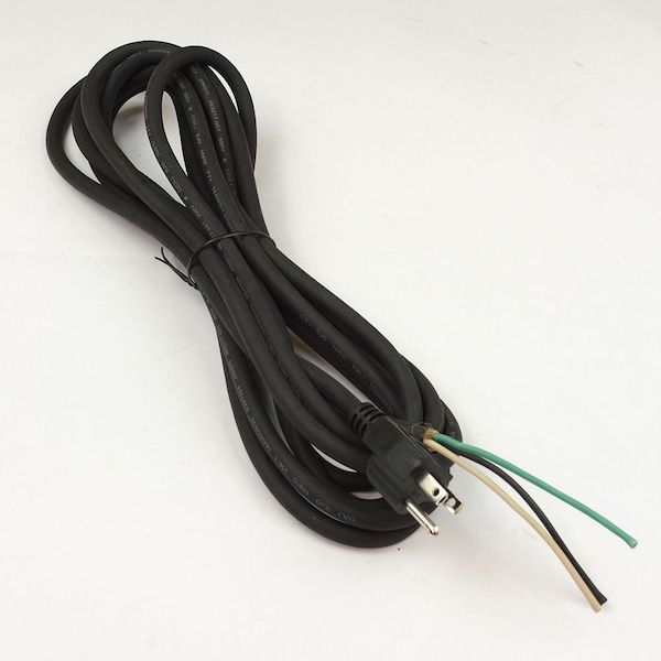 Superior Electric 25 Feet 16 AWG SJO 3 Wire 125 Volt NEMA 5-15P Electrical Cord - EC163-25