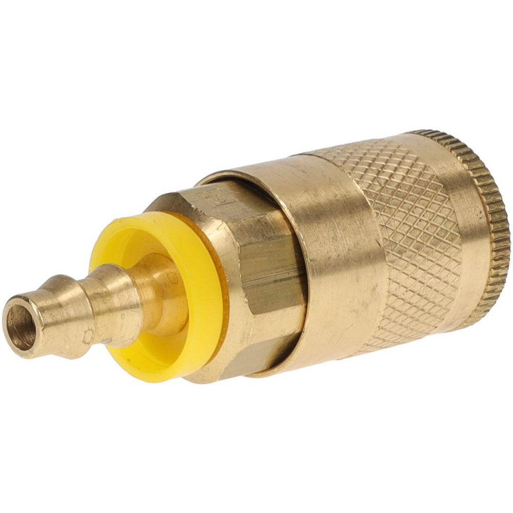 Parker Pneumatic Hose Coupling: 1/4" Body Dia, Tru-Flate Automotive Interchange - B10-3BP