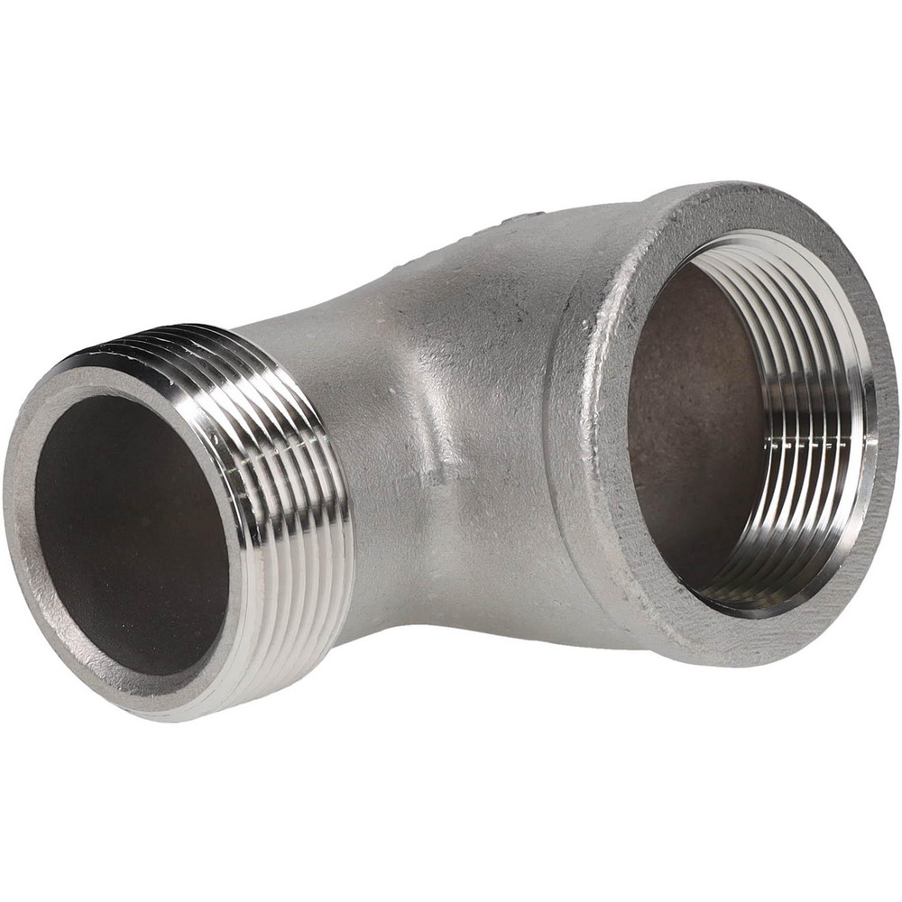 Merit Brass Pipe 90 deg Street Elbow: 1-1/2", 316 Stainless Steel - K603-24
