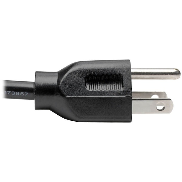 Tripp Lite Power Cord, 5-15P to C13, 13A, 16AWG, 2ft - P006-002-13A