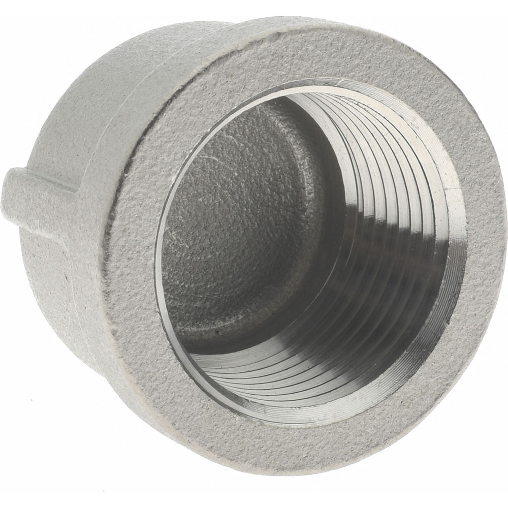 Merit Brass Pipe End Cap: 3/4", 316 Stainless Steel - K616-12