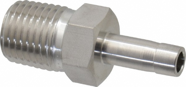 Ham-Let Compression Tube Adapter: 1/2" Tube OD, Tube x NPT - 3001377