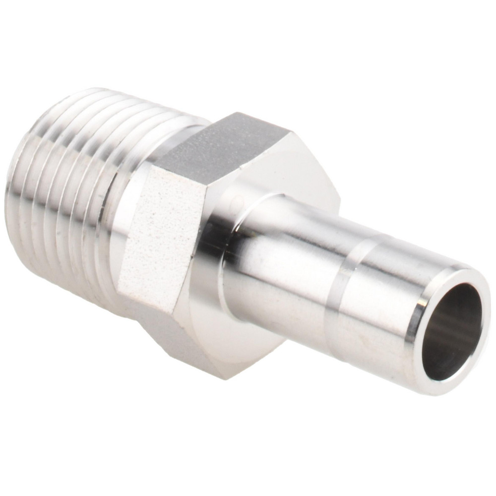 Ham-Let Compression Tube Adapter: 1/2" Tube OD, Tube x NPT - 3001377