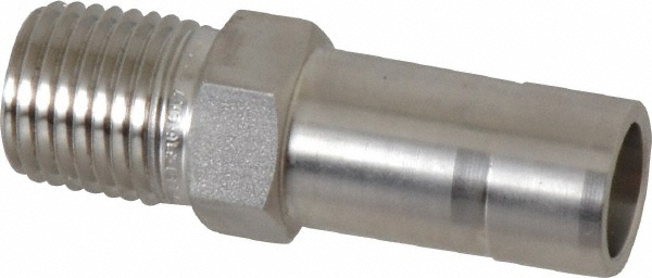 Ham-Let Compression Tube Adapter: 1/2" Tube OD, Tube x NPT - 3001377