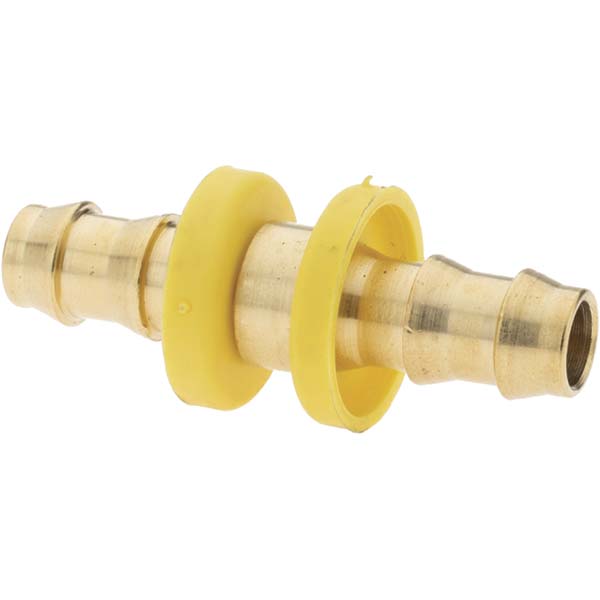 Value Collection Barbed Push-On Hose Male Connector: 1/2" NPTF, Brass - 2750003230