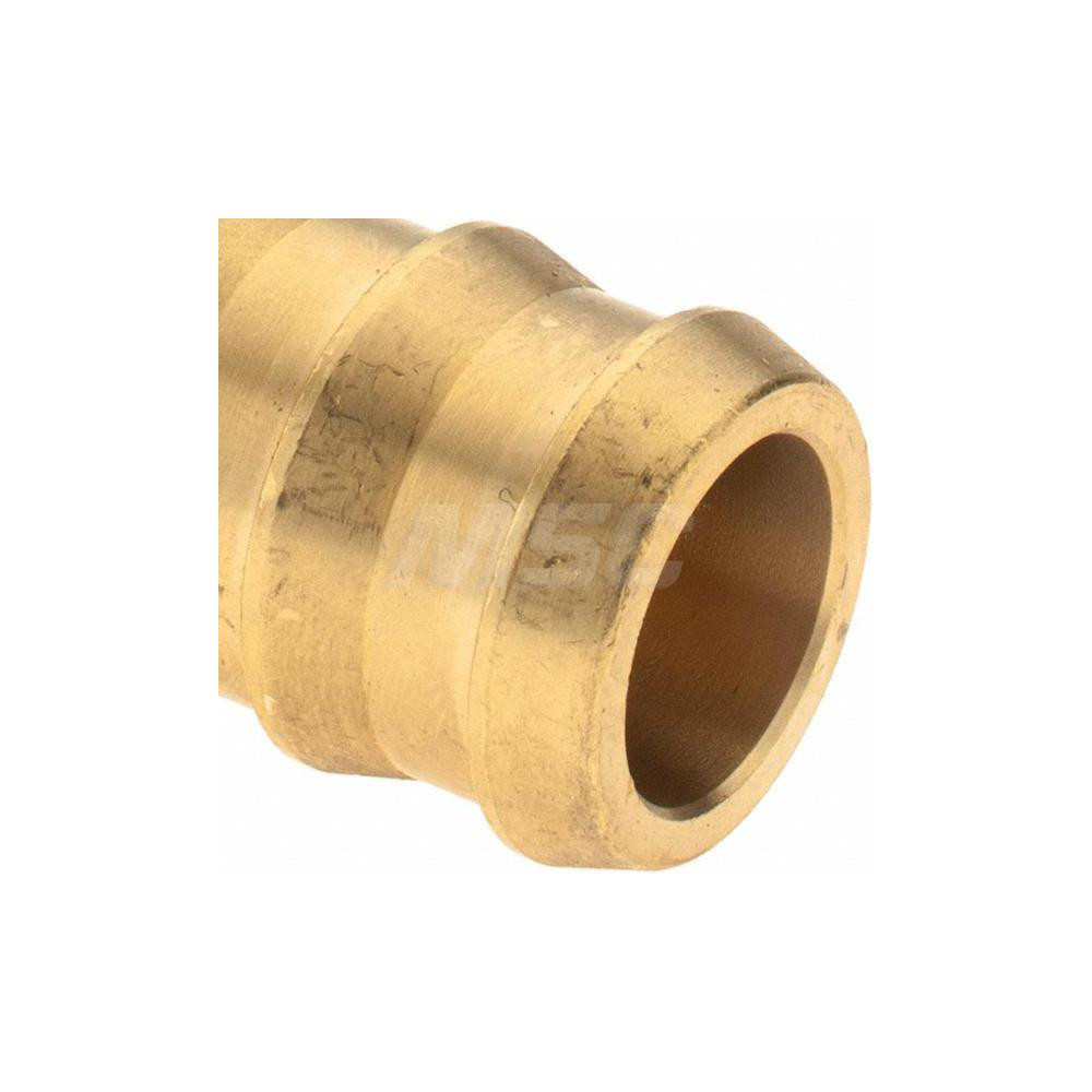 Value Collection Barbed Push-On Hose Male Connector: 1/2" NPTF, Brass - 2750003230