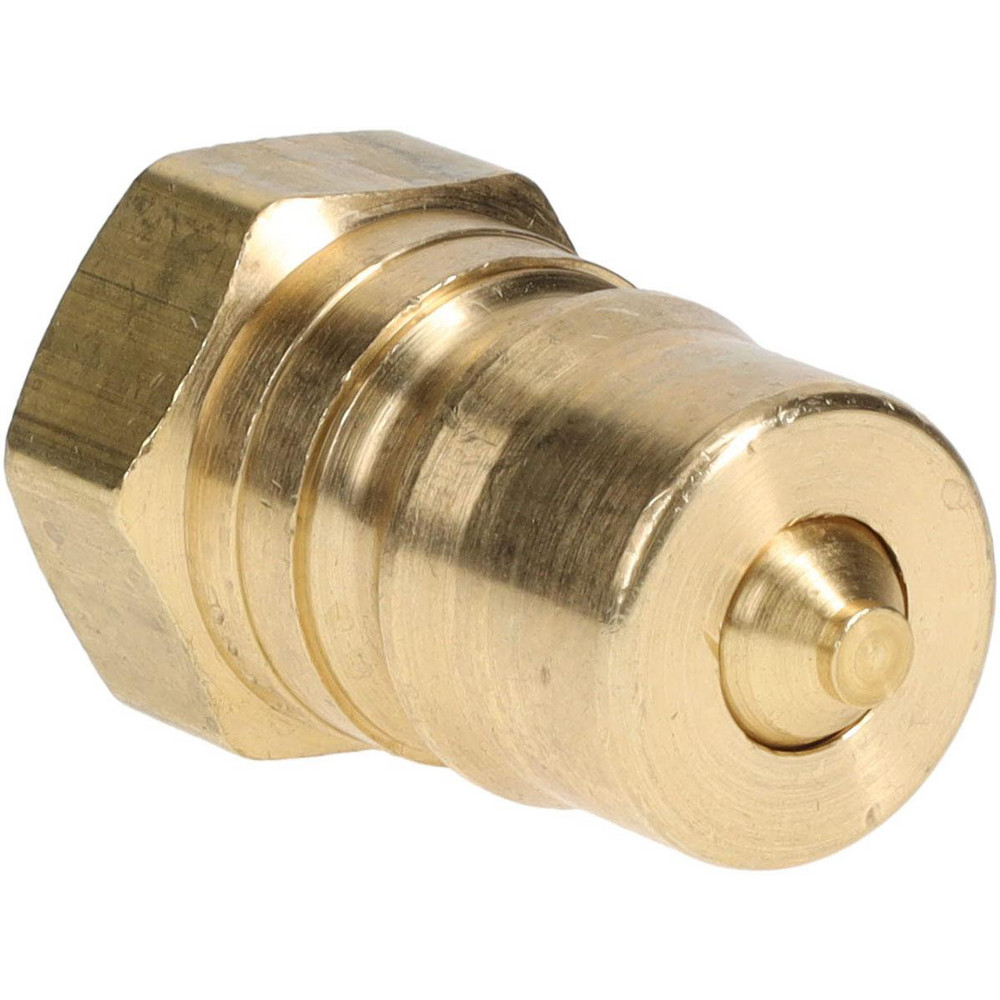 Parker Hydraulic Hose Female Pipe Rigid Nipple Fitting: 1/2", 1/2", 1,000 psi - BH4-61
