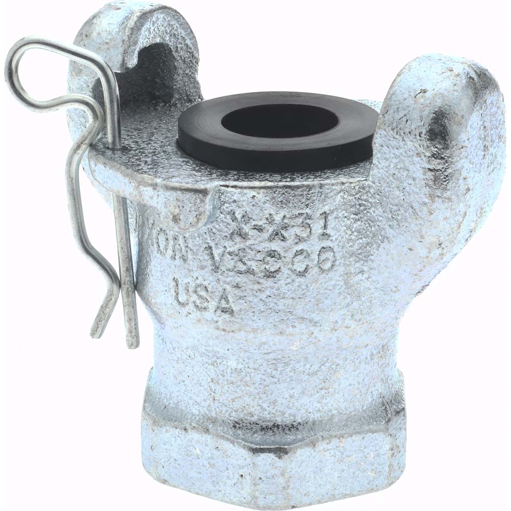 Dixon Valve & Coupling 1" NPT, Universal Hose Coupling with Male NPT Ends - 10684