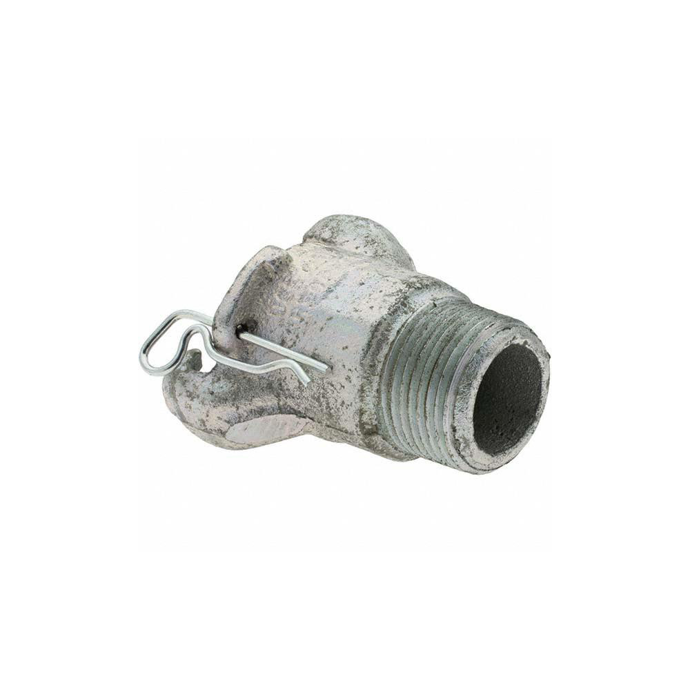 Dixon Valve & Coupling 1" NPT, Universal Hose Coupling with Male NPT Ends - 10684