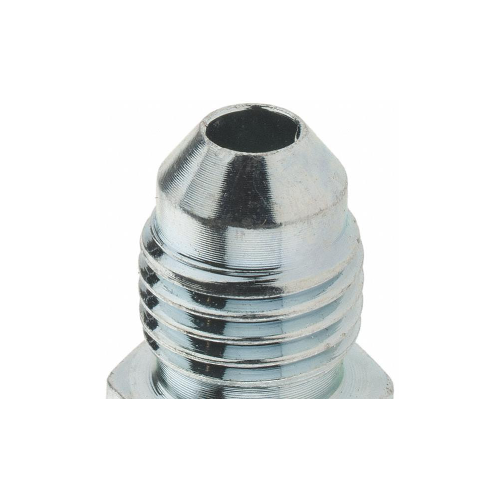 Parker Steel Flared Tube Plug: 1/4" OD, 37 deg Flared Angle - KP80605