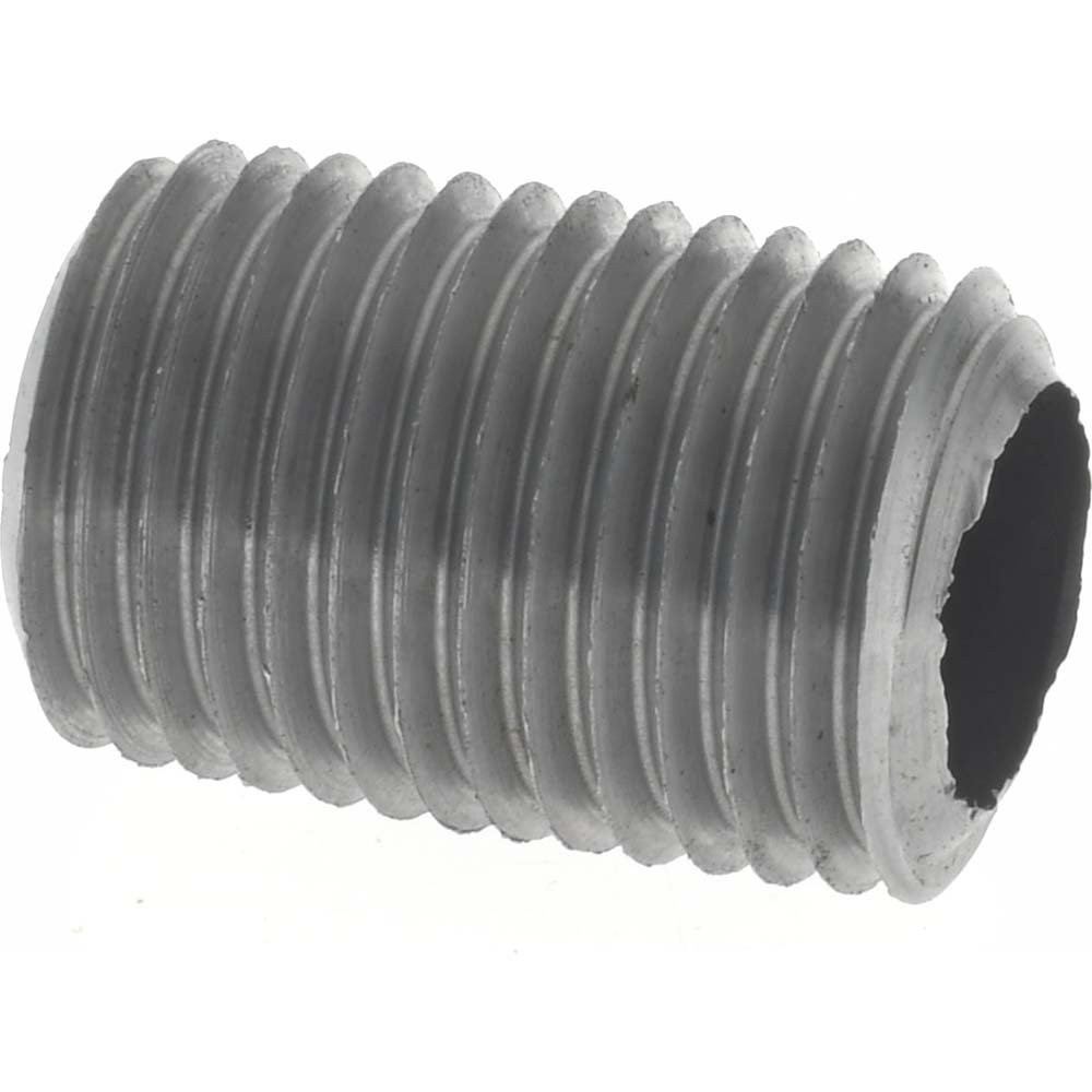 Value Collection Black Pipe Nipple: 2" Dia x 6" Long, Schedule 80 - XNB09060