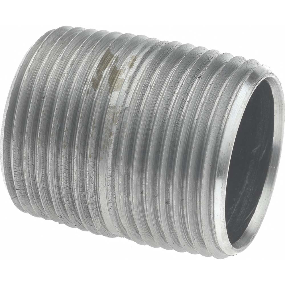 Value Collection Black Pipe Nipple: 2" Dia x 6" Long, Schedule 80 - XNB09060