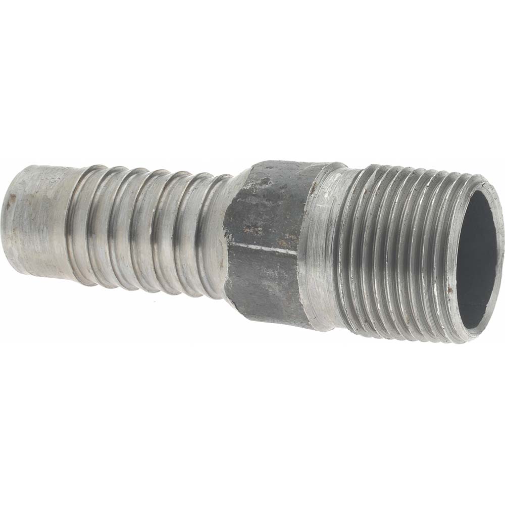 Campbell Fittings 3/4" Pipe ID, Threaded Combination Nipple for Hoses - HAB-3
