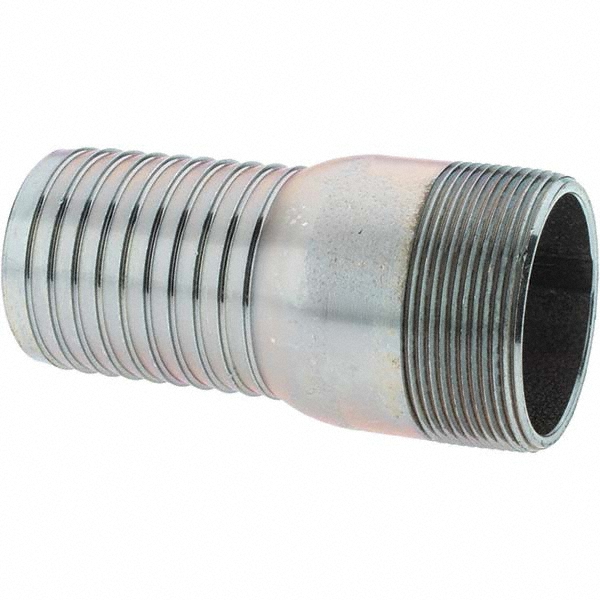 Campbell Fittings 3/4" Pipe ID, Threaded Combination Nipple for Hoses - HAB-3