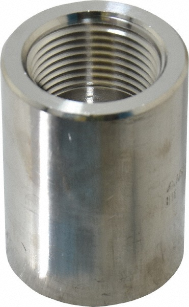 Merit Brass Pipe Square Head Plug: 1/2", 304 & 304L Stainless Steel - 3417D-08