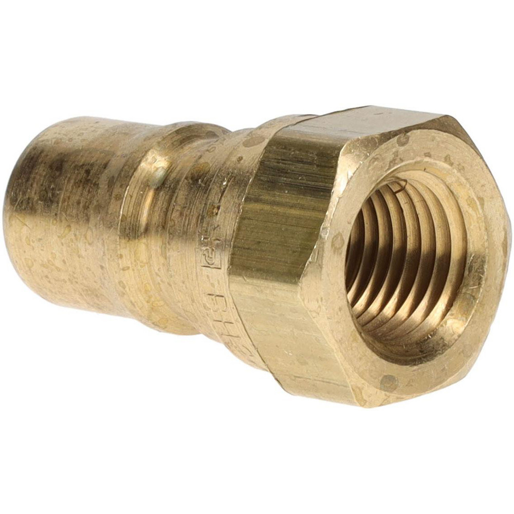 Parker Industrial Pipe Long Nipple: 1/2" Male Thread, MNPTF - -11152-7