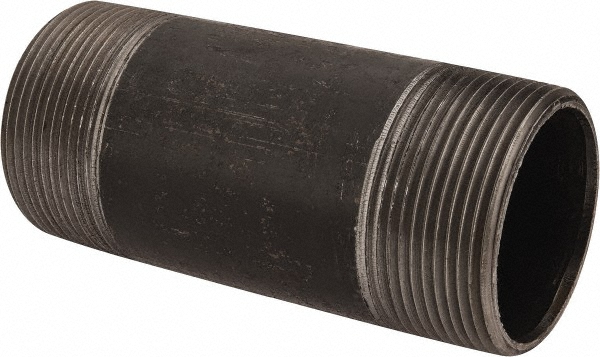 Value Collection Black Pipe Nipple: 2-1/2" Dia x 5" Long, Schedule 40 - NB10050