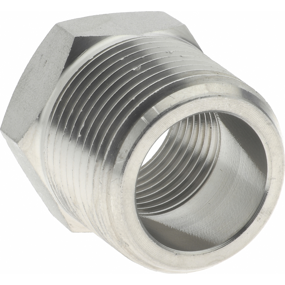 Merit Brass Pipe Bushing: 3/4 x 1/2", 304 & 304L Stainless Steel - 3414D-1208