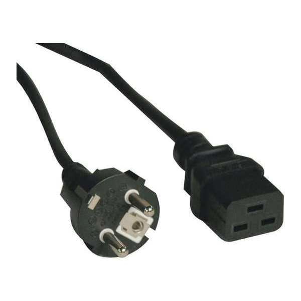 Tripp Lite Power Cord, 2-Prong, Euro, C19, 7/7, 16A, 8ft - P050-008
