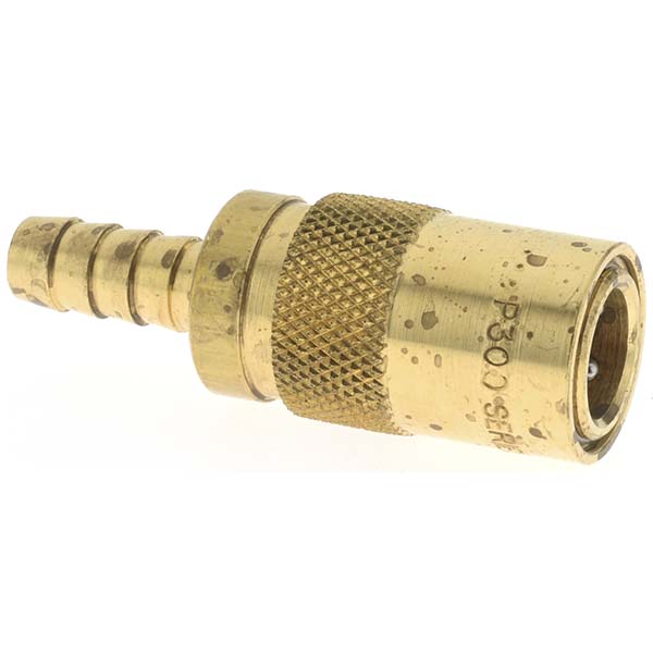 Parker Hydraulic Hose Hose Barb Straight Coupler: 0.375" ID, 200 psi - PC206